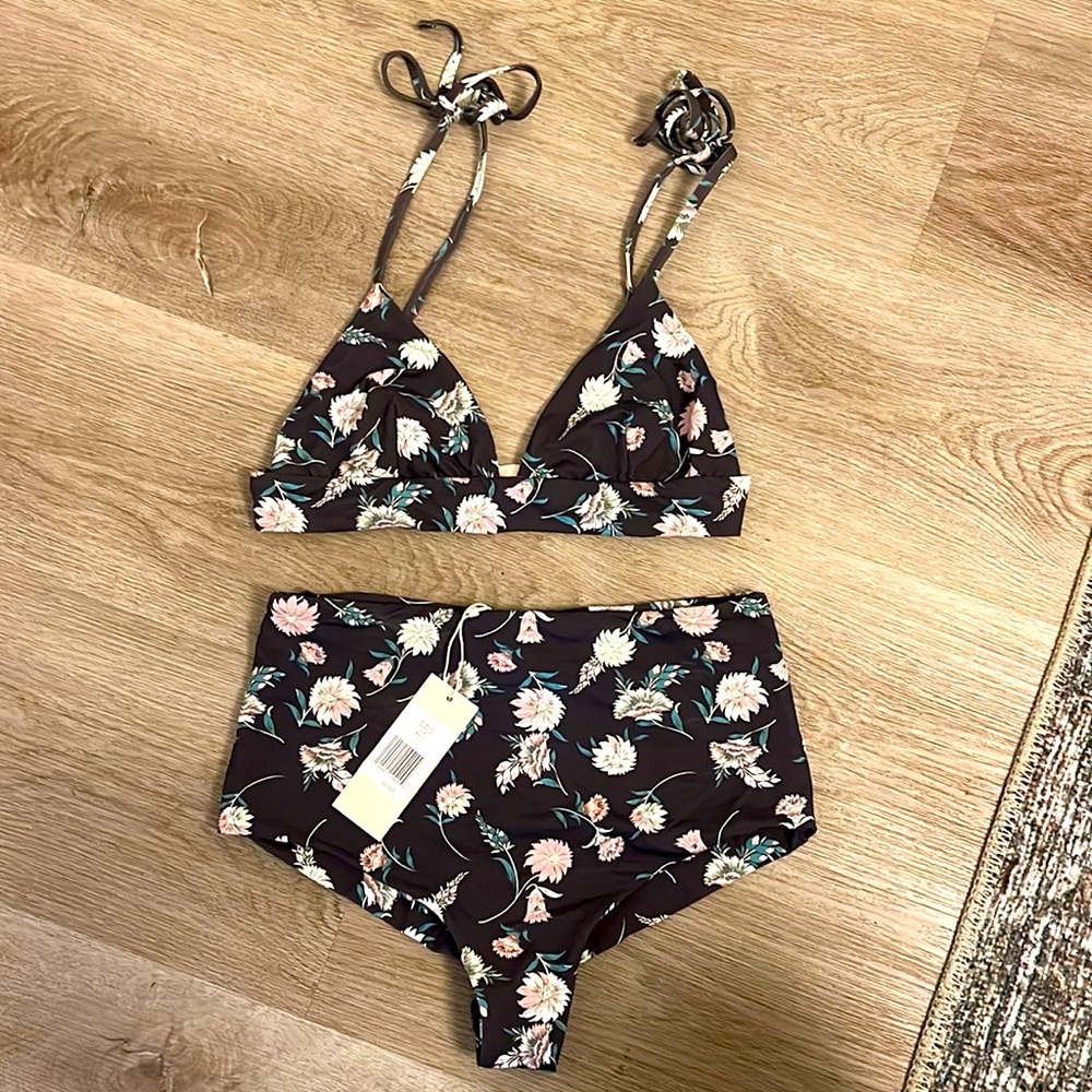 NWT | Eberjey floral print bikini set